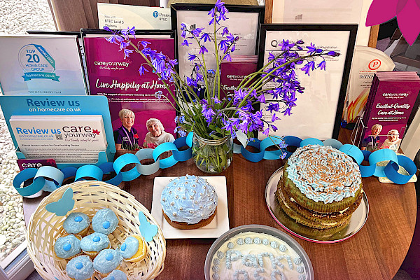 Our Community Unites in ‘Wear It & Bake It Blue’ Event for Parkinson’s UK