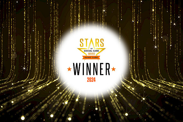 Winner of the Stars of Social Care Awards: Giles Sabater!